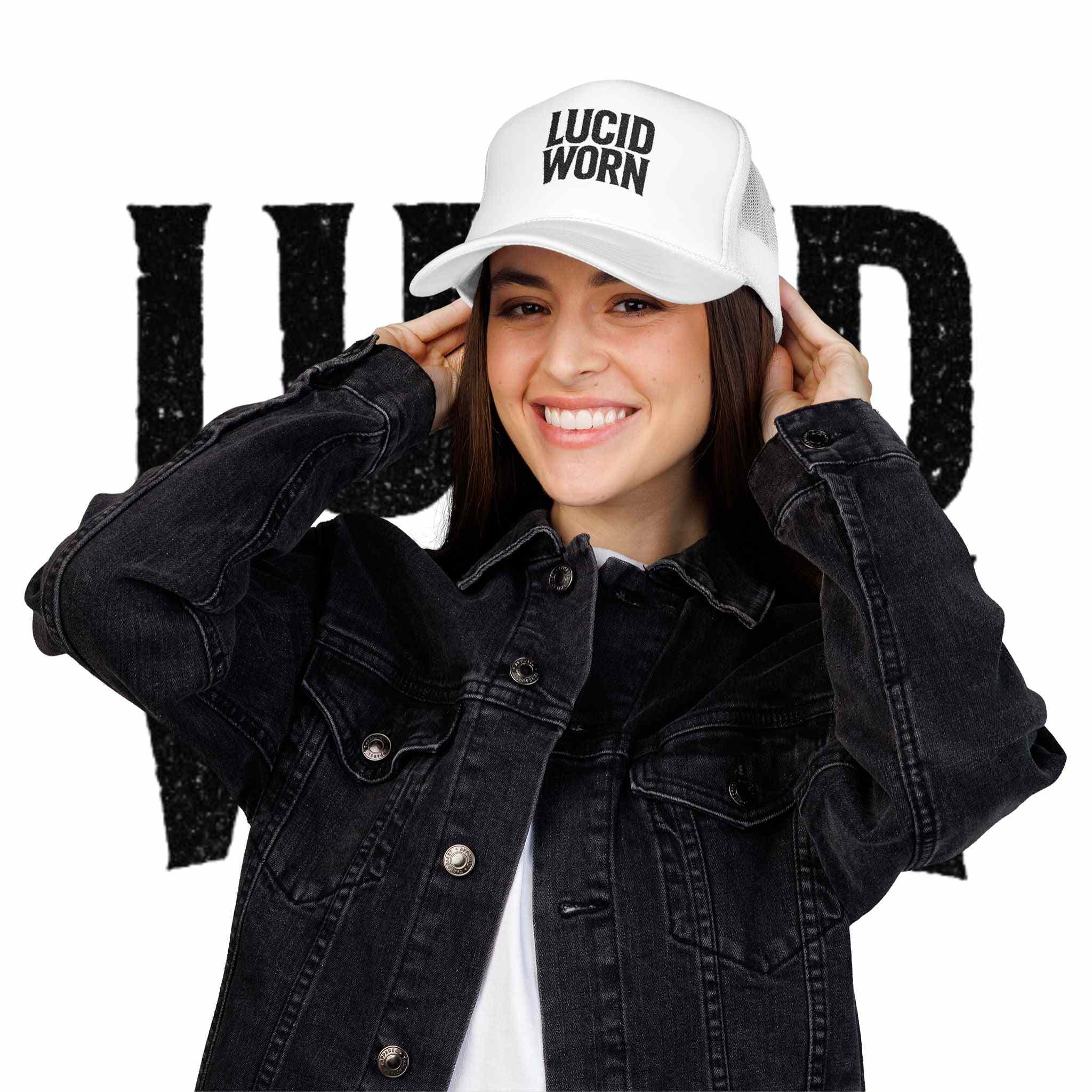 Photo de Casquette Trucker Tendance - LUCID WORN | Accessoire Été Festival