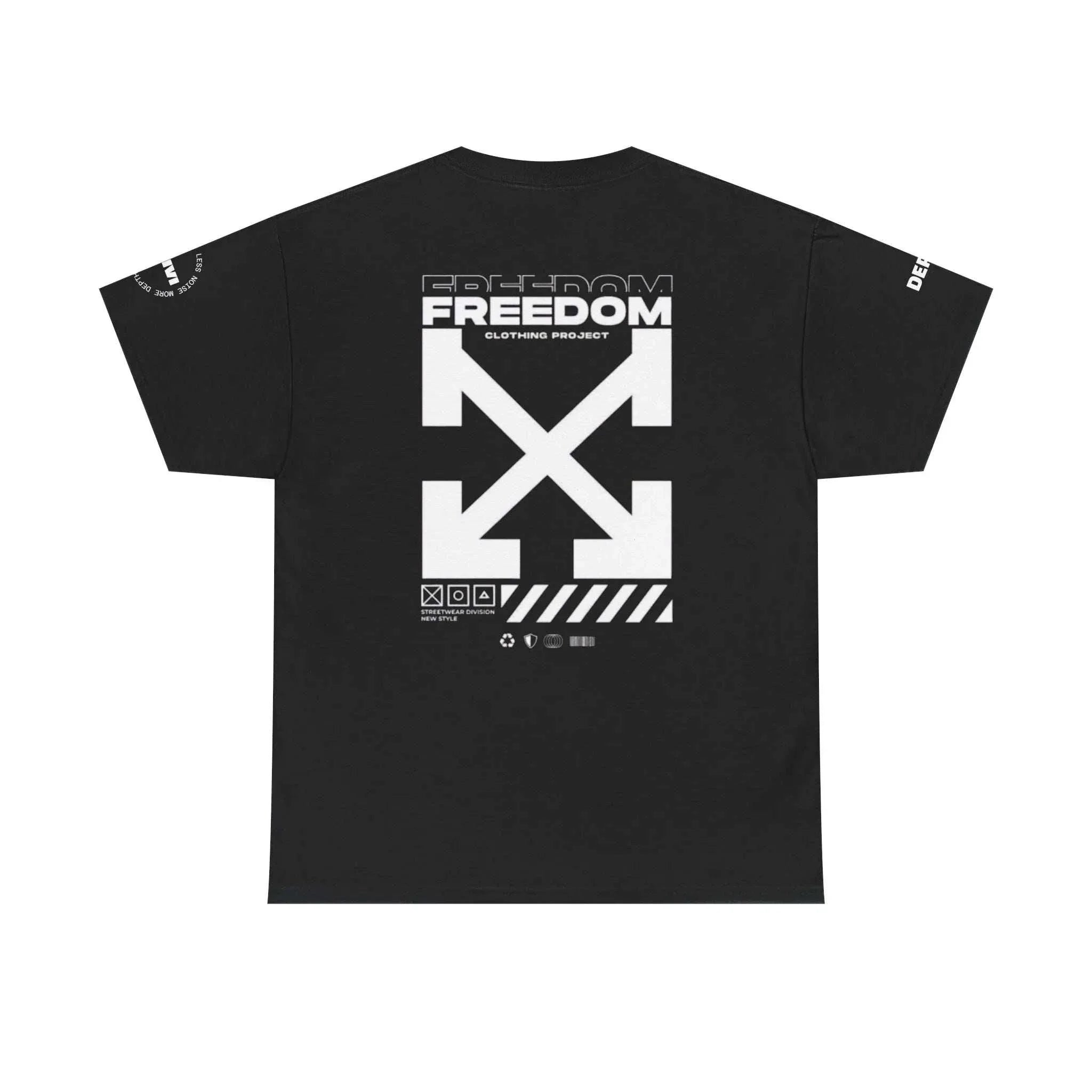 Photo de Freedom Graphic Tee - Unisex Casual Cotton T-Shirt for Activists