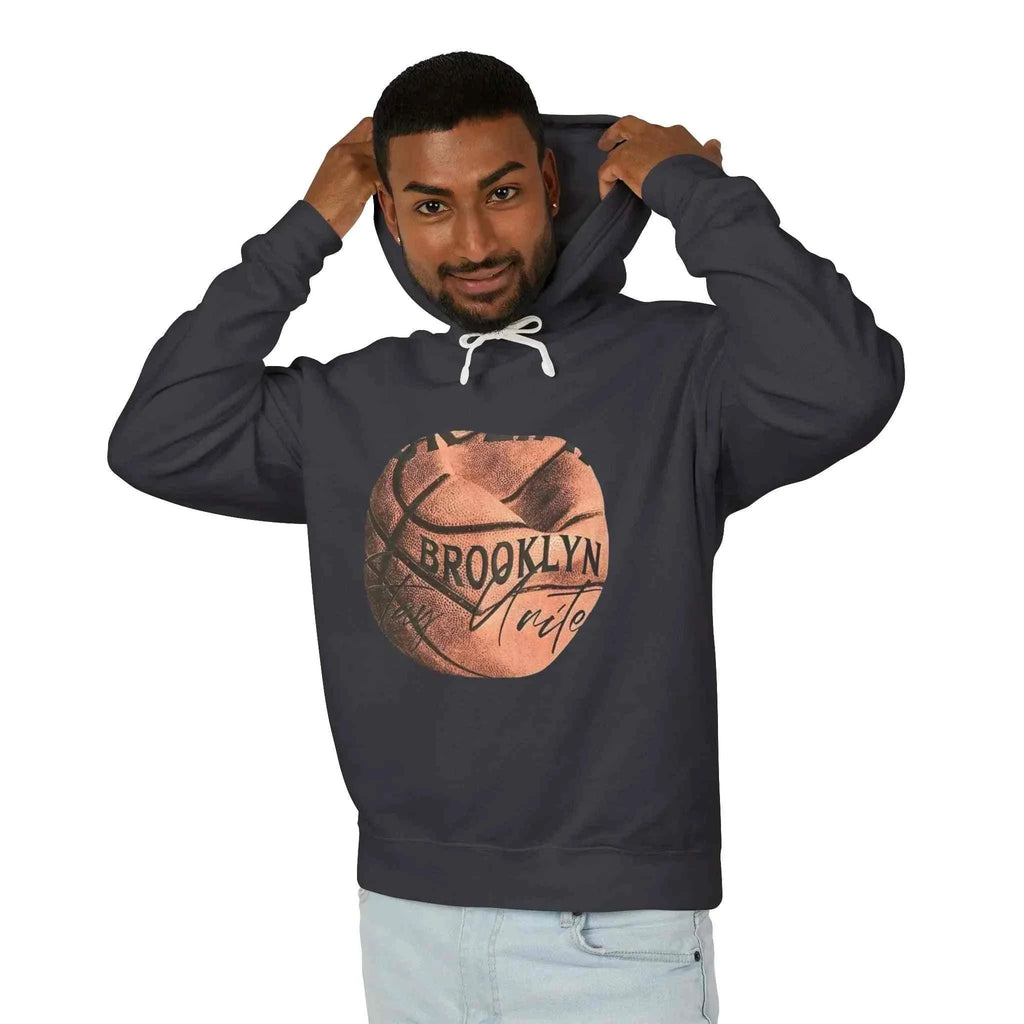 Photo de Brooklyn Vibes Unisex Hoodie | Lightweight &amp; Stylish Basketball Wear