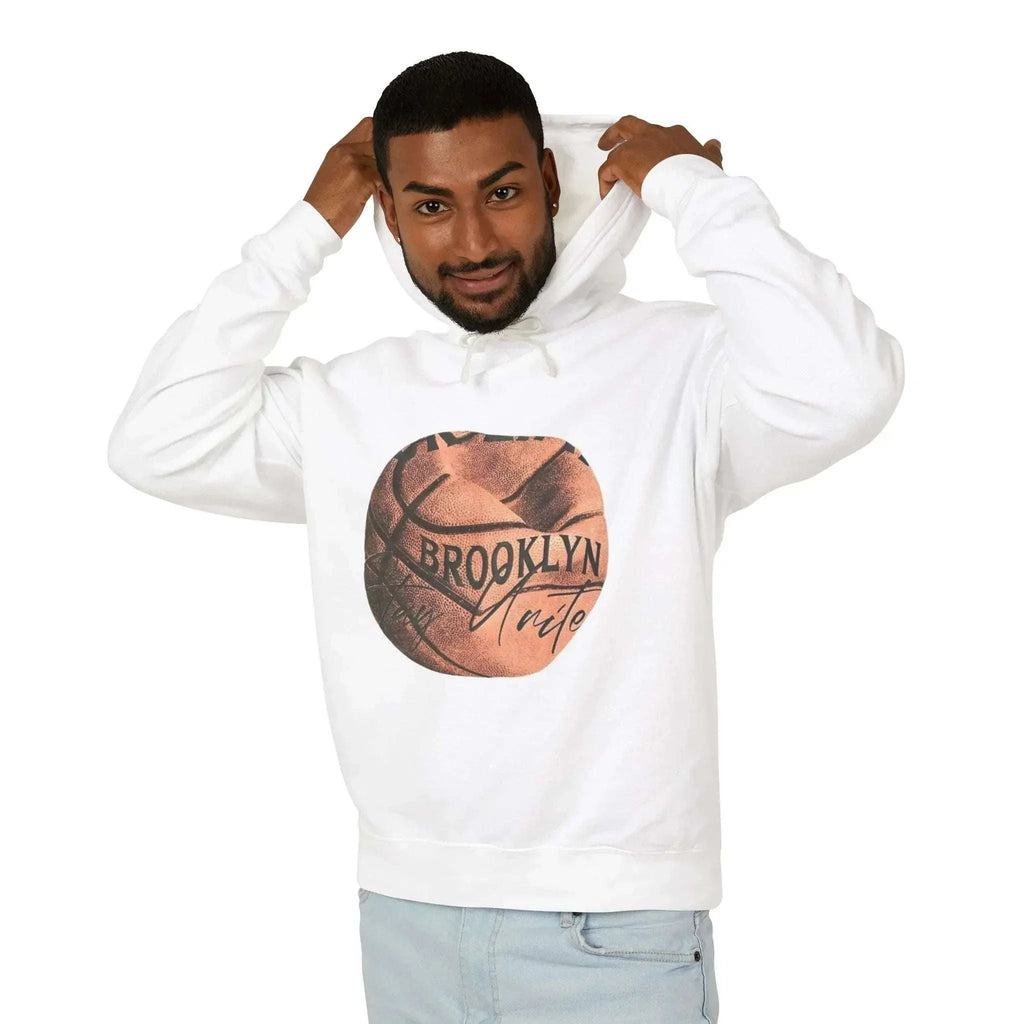 Photo de Brooklyn Vibes Unisex Hoodie | Lightweight &amp; Stylish Basketball Wear