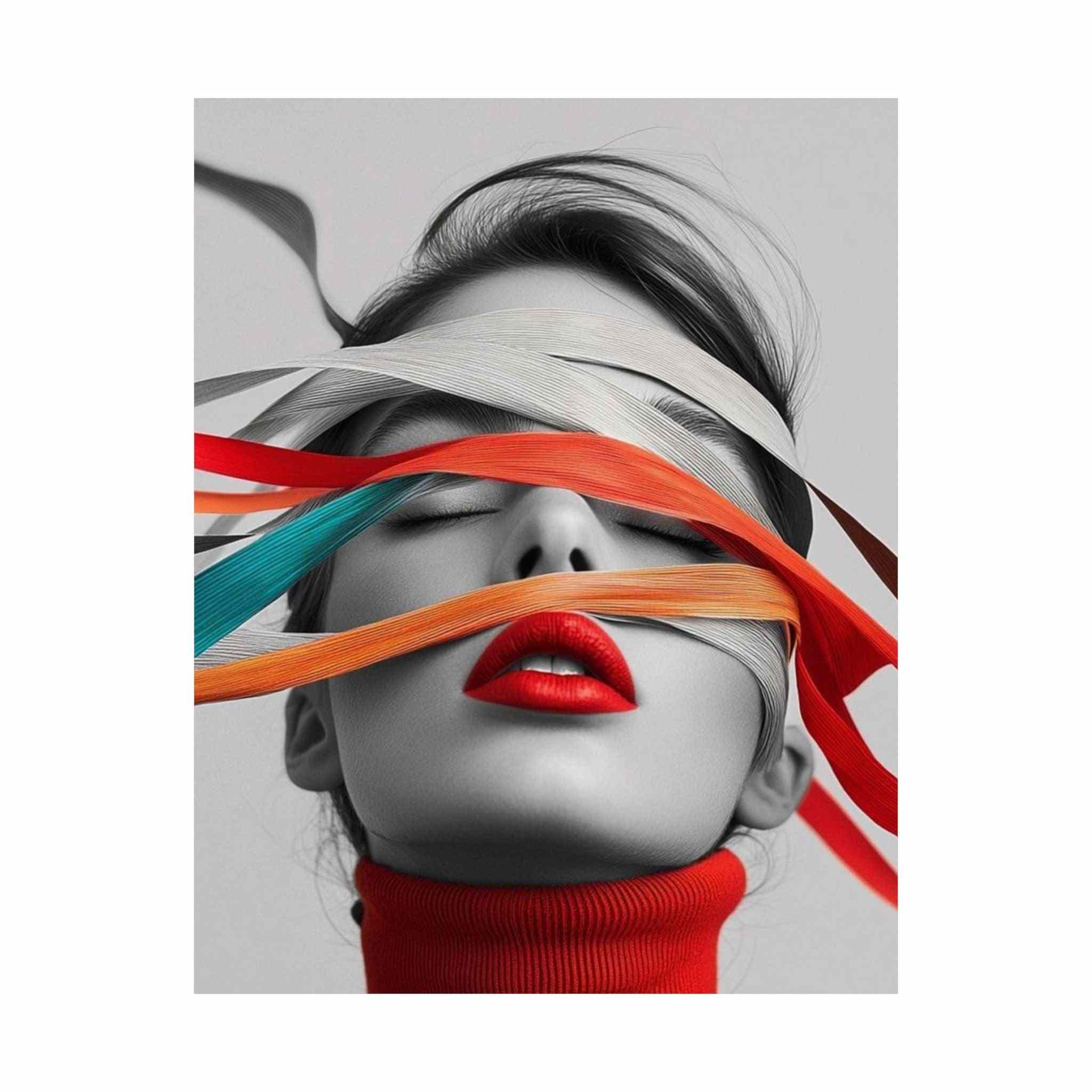 Photo de Satin Art Posters - Fashion Wall Art, Modern Home Decor, Gift for Art Lovers