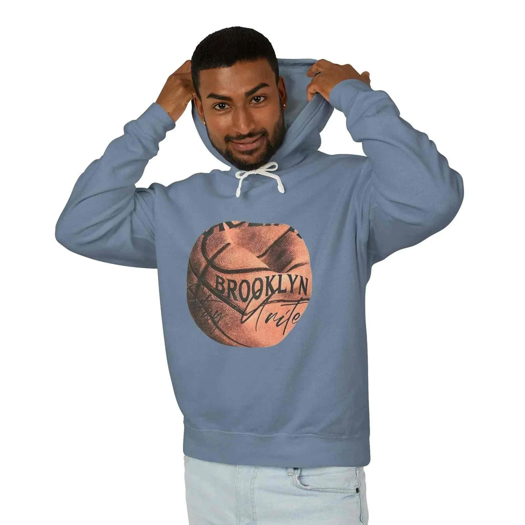 Photo de Brooklyn Vibes Unisex Hoodie | Lightweight &amp; Stylish Basketball Wear