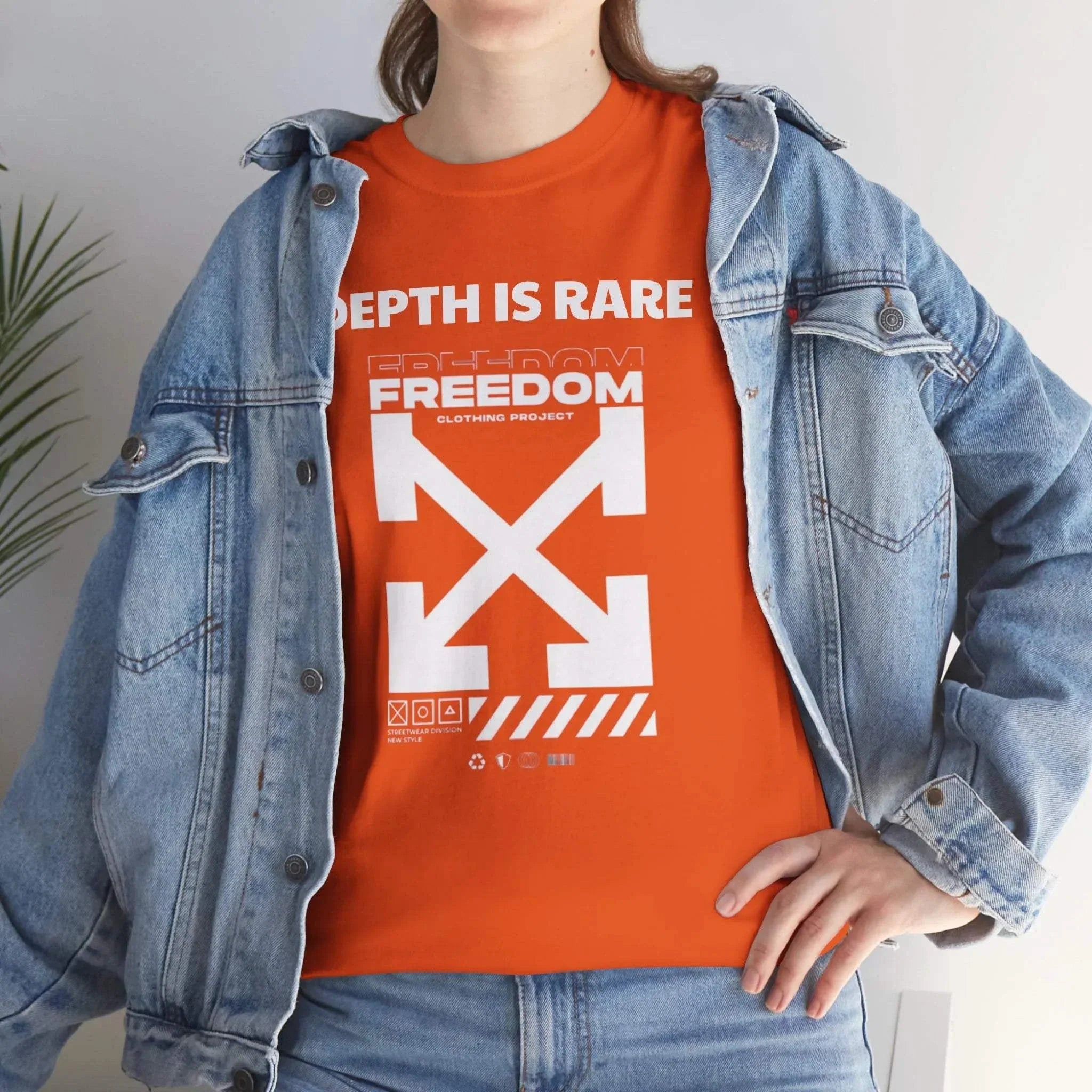 Photo de Freedom Graphic Tee - Unisex Casual Cotton T-Shirt for Activists